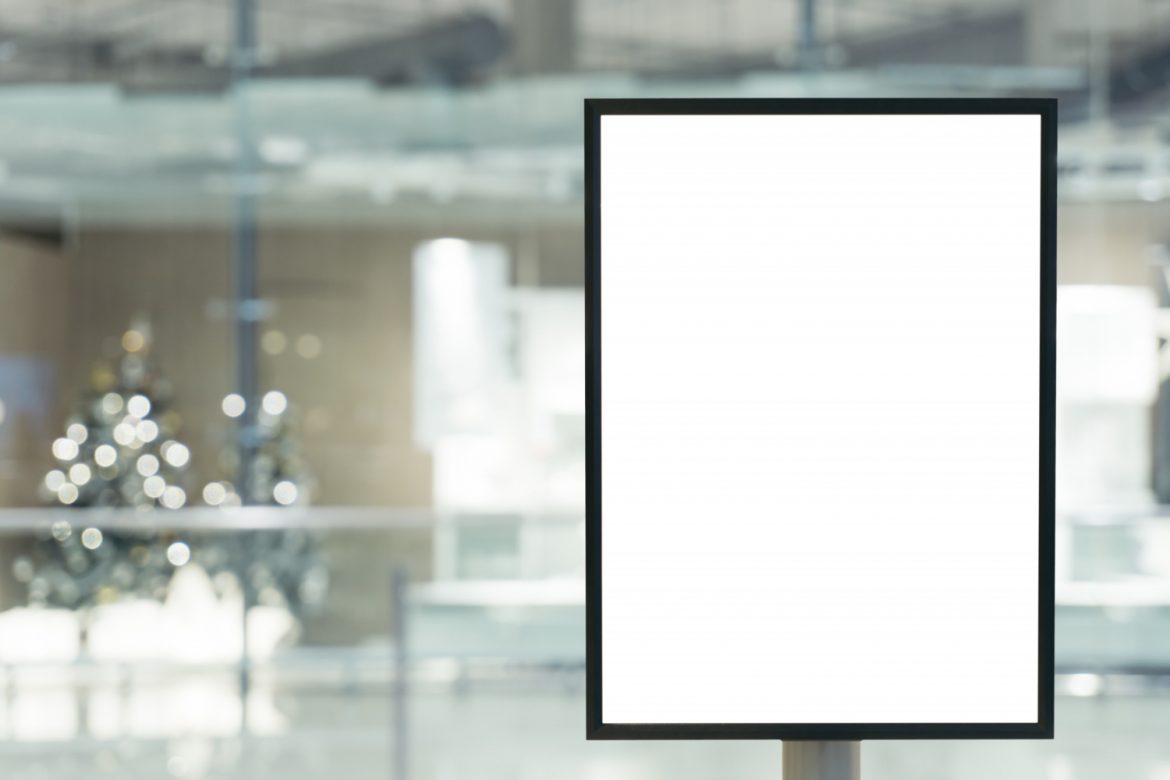 What to write on pavement signs?